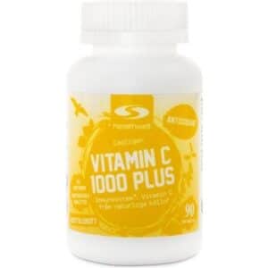Healthwell Vitamin C 1000 Plus, 90 tabl 90 stk