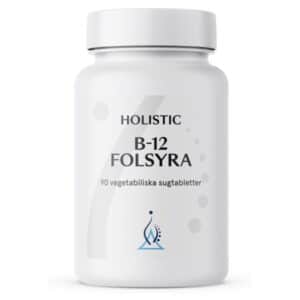 Holistic B12 Folsyre, 90 tabl