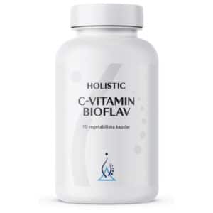 Holistic C-vitamin Bioflav, 90 kapsler