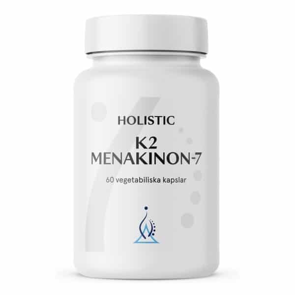 Holistic K2 Menakinon-7, 60 kapsler