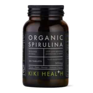 Kiki Health Organic Premium Spirulina Tablets, 200 tabletter