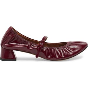 Lanvin Læder Ballerina Sko Dame - Bordeaux