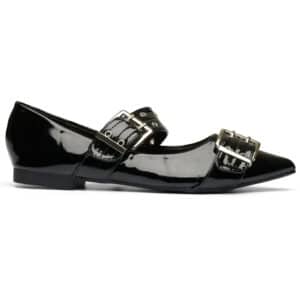 Livia dame ballerina sko 9725 - Black