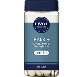 Livol Kalk + D vitamin & magnesium, 270tab.