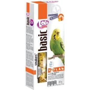 Lolo Pets 2x seed pliers budgie with egg