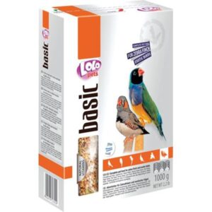 Lolo Pets Zebra Finch and Exotic Bird Food 1kg