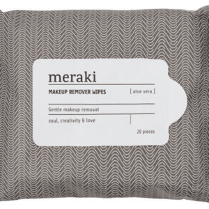 Makeup-remover renseservietter Meraki Aloe Vera, 20 stk - skånsom rens med aloe vera & kamille