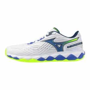 Mizuno Wave Enforce Tour 2 CC (U) (White/Dazzling Blue/Lightning Yellow) - 44.5