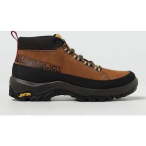 Napapijri Gul Læder Vandrestøvler Sko Herre - Gul