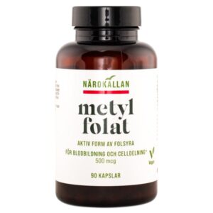 Närokällan Metylfolat, 90 kapsler