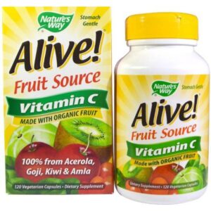 Natures Way Nature's Way Alive Vitamin C 120 Vegetarian Capsules