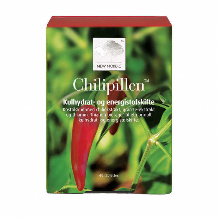 New Nordic Chilipillen • 60 tabl. DATOVARE 10/2025