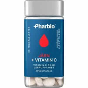 Pharbio Järn + Vitamin C 90 St 90 stk