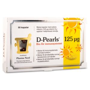 Pharma Nord D-Pearls 125 Ug, 90 kapsler