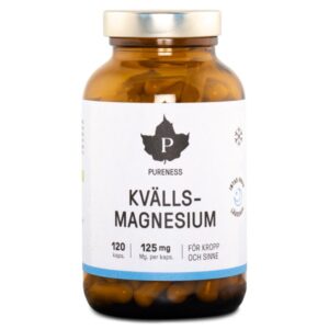 Pureness Aften Magnesium, 120 kapsler