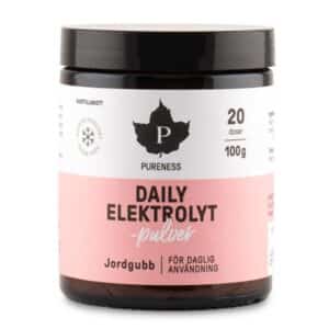 Pureness Daily Elektrolytpulver, Strawberry, 100 g