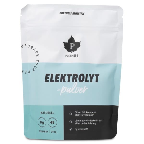 Pureness Elektrolytpulver, Naturel, 240 g