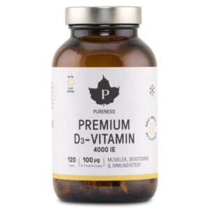 Pureness Premium D-Vitamin, 120 kapsler