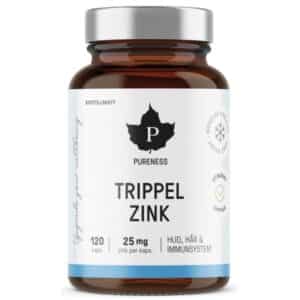 Pureness Trippel Zink, 120 kapsler
