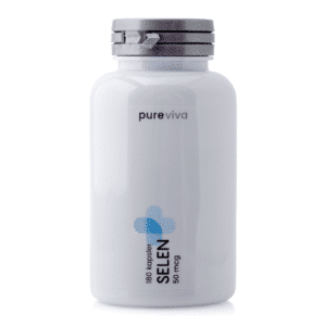 Pureviva Selen (50 mcg) (180 kap)