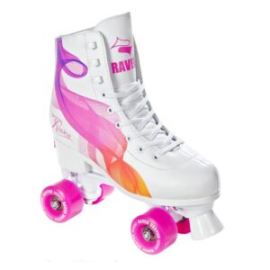 Raven Serena Side-by-Side Rulleskøjte Pink - Justerbar over hele 4 Sko-numre! Str. 39-42