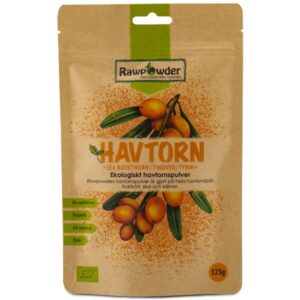 RawPowder Havtorn pulver, 125 g