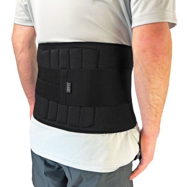 Refit Exceed Rygstøtte, One Size, Black