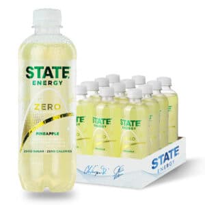 STATE Energy - Pineapple Zero (12x 400ml) - Sportsdrik