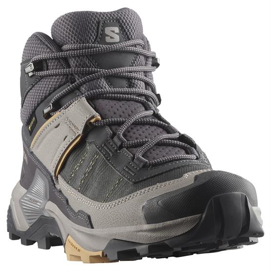 Salomon X Ultra 5 Mid GTX Womens, Iron / Gull