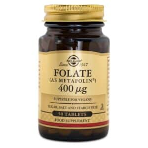 Solgar Folat Metafolin 400mcg, 50 tabl