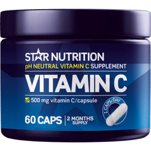 Star Nutrition Vitamin C, caps 60 stk