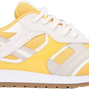 TH Monogram Leather Mixed Texture Trainers