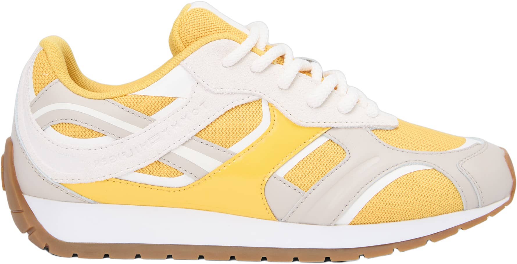 TH Monogram Leather Mixed Texture Trainers