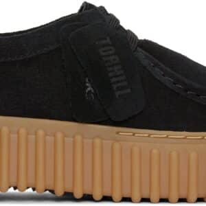 Torhill Bee ruskind sko - Black Sde