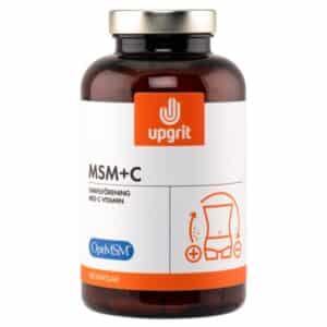 Upgrit MSM + C, 180 kapsler