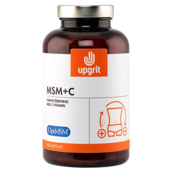 Upgrit MSM + C, 180 kapsler