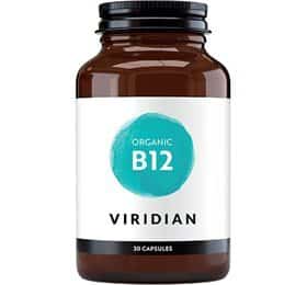 VIRIDIAN B12 vitamin kapsler Ø,30kap.