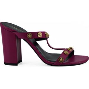 Versace Lilla Højhælede Sko Color_Purple, Dame, EU36/US6, EU37/US7, EU39/US9, Gender_Female, Gender_Women, Purple, Sandaler, Sandals Women Shoes, Sko, EU39/US9