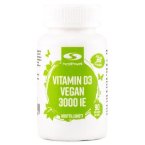 Vitamin D3 Vegan 3000 IE, 90 kapsler