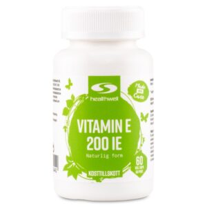 Vitamin E 200 IE, 60 kapsler