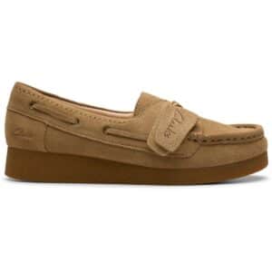 Wallabee Evosea ruskind sko - Dark Sand Suede