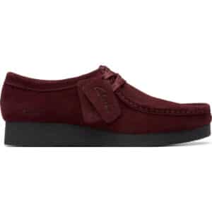 Wallabee Evosh ruskind sko - Merlot Suede