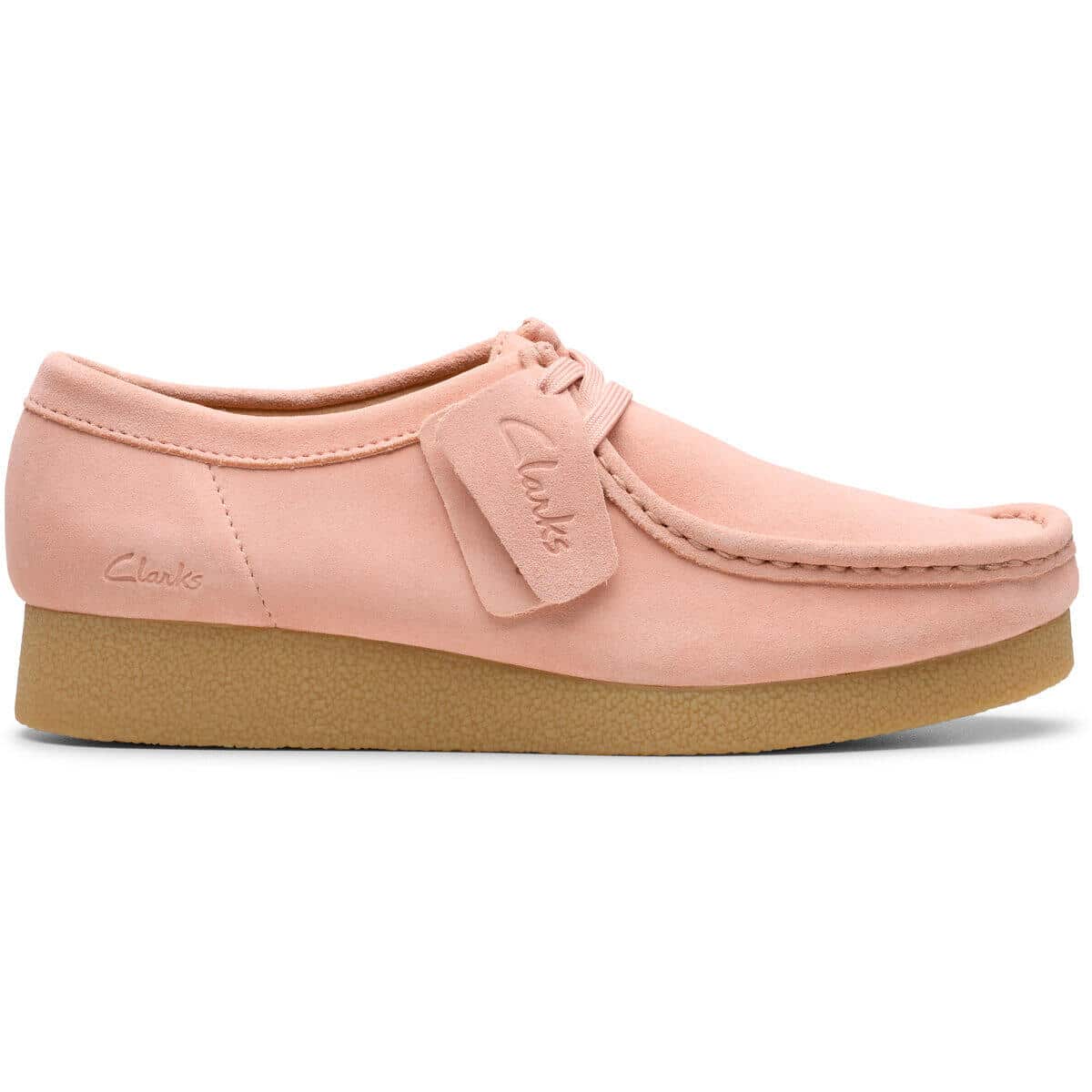 Wallabee Evosh ruskind sko - lyserød