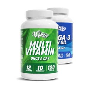 Wispy Omega 3 og Multivitamin (2x 120 stk) - Kosttilskud