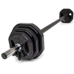 Aerobic vægtstang-sæt på ca. 20 kg (Nordic Strength)