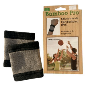 Bamboo Pro Håndledsbind Large (1 sæt)