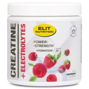 ELIT Creatine + Electrolytes, Raspberry, 270 g