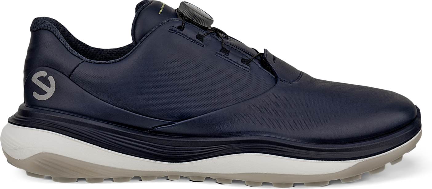 Ecco LT1 BOA Vandtætte Herre Golfsko Uden Spikes - Marine - Str. 47 Normal