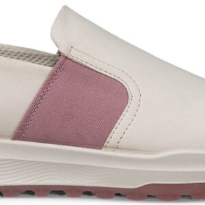 Ecco Street Vibe Slip-on Vandtætte Dame Golfsko Uden Spikes - Limestone/Blush - Str. 36 Normal