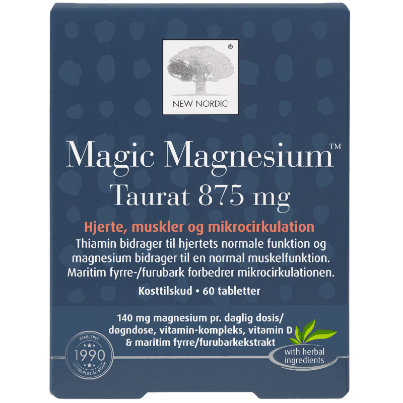 New Nordic Magic Magnesium Taurat (60 tabl)
